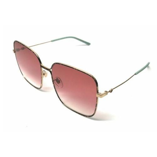 Kính Mát Gucci Red Gradient Square Ladies Sunglasses GG0443S 003 60-4