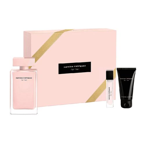 Set Nước Hoa Nữ Narciso Rodriguez Narciso For Her Eau De Parfum Giftset 3 Món