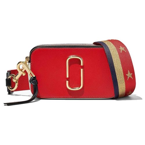 Túi Đeo Chéo Marc Jacobs The Snapshot Americana True Red Multi Leather Camera Bag Màu Đỏ