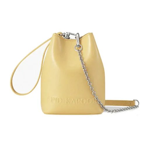 Túi Đeo Chéo Nữ Find Kapoor Mini Pingo Bag Lettering Chain Set FBPG12ECABT Màu Vàng