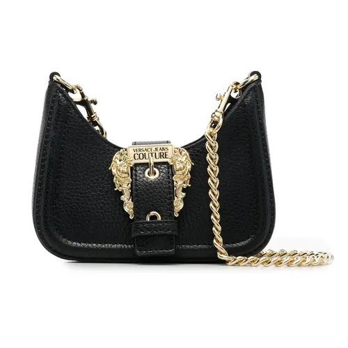 Túi Đeo Chéo Versace Jeans Couture Barocco Buckle Crossbody Bag Màu Đen - Túi xách - Vua Hàng Hiệu