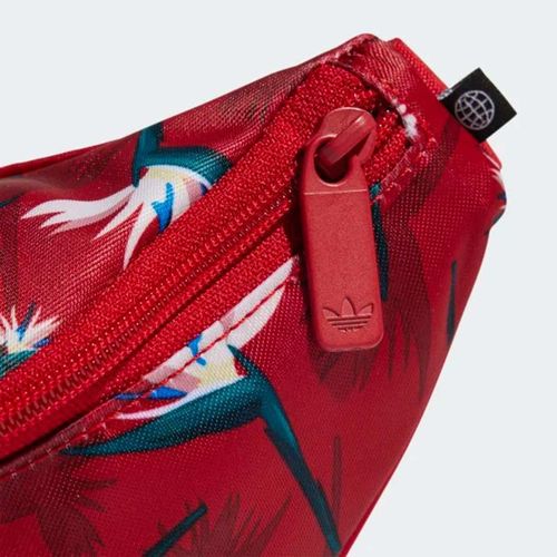 Túi Đeo Hông Adidas Thebe Magugu X Adidas HK0292 Màu Đỏ Trắng-3