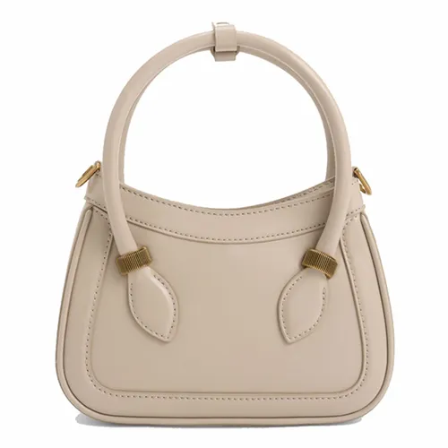 Túi Xách Nữ Charles & Keith CNK Bonnie Curved Tote Bag Beige 30270989 Màu Be