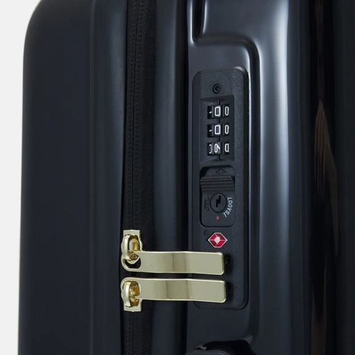 Vali Chiara Ferragni Logomania Hardshell Suitcase Màu Đen Size Cabin-3
