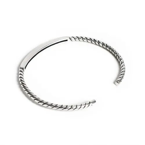 Lili Jewelry Nữ Vòng đeo tay Bạc 925 - Vòng Đeo Tay LiLi Jewelry Dạng Kiềng Lili_159462 Màu Bạc - Vua Hàng Hiệu