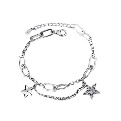 Vòng Đeo Tay LiLi Jewelry Super Star Lili_110002 Màu Bạc
