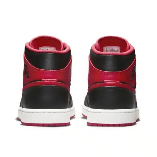 Giày Thể Thao Nike Air Jordan 1 Mid Alternate Bred Flame Red DQ8426-060 Màu Đen Đỏ Size 45-2