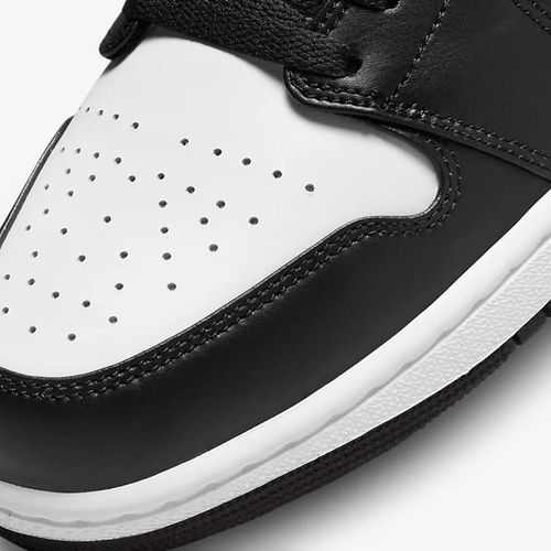 Giày Thể Thao Nike Jordan 1 Low 553558-063 Màu Đen/Trắng/Đỏ Size 45-5