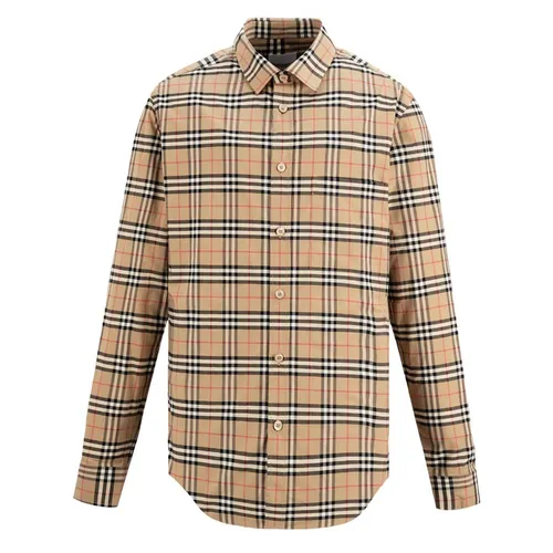 Áo Sơ Mi Burberry Small Scale Check 8020966 Phối Màu Size M