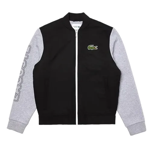 Áo Khoác Lacoste Live Hunter Bomber Sport BH1553-EQD Men's Collection Màu Đen Xám Size M