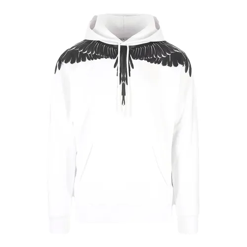 Áo Hoodie Marcelo Burlon Icon Wings CMBB007C99FLE001 0110 Màu Trắng Size S