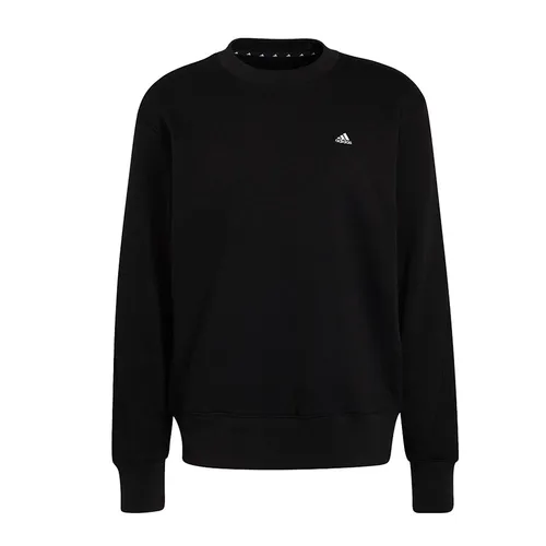 Áo Nỉ Sweater Adidas M FI CC Crew H45395 Màu Đen Size L