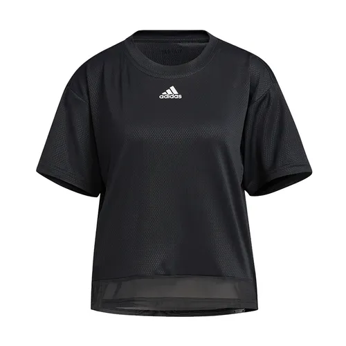 Adidas Nữ Áo phông 100%Polyester - Áo Phông Adidas TRN T Heat.Rdy Tshirt GR8225 Màu Đen Size XS - Vua Hàng Hiệu