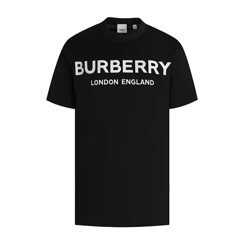 Áo Phông Burberry Logo Printed Black 8026016 A1189SS22 Màu Đen Size M