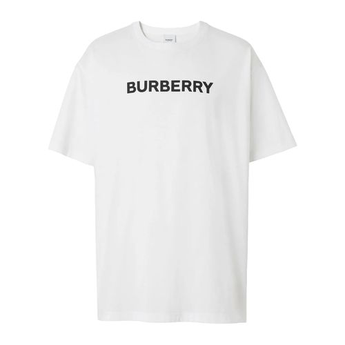 Áo Phông Burberry White Logo Printed 8026016 A1189SS22 Màu Trắng Size M