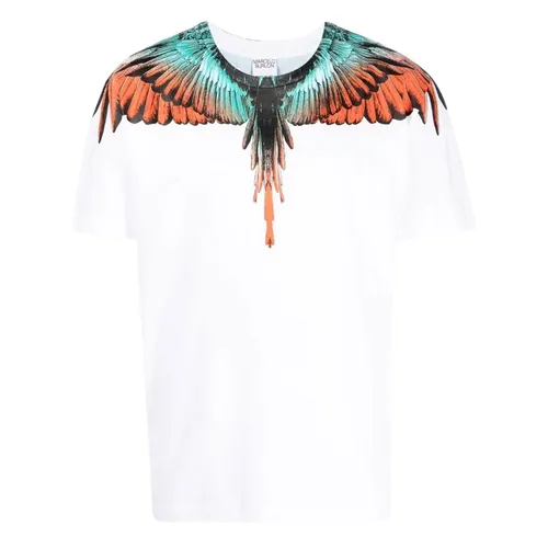 Áo Phông Marcelo Burlon White Icon Wings CMAA018S23JER001 0120 Màu Trắng Size S
