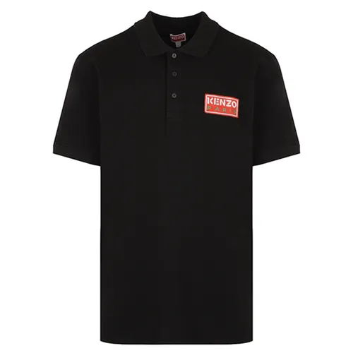 Áo Polo Kenzo Paris Classic Piquet Shirt FD55PO0064PU99J Màu Đen Size M