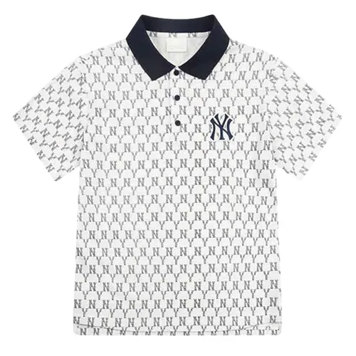 Áo Polo MLB Monogram Allover Collar Short Sleeve T-shirt New York Yankees 31TSQM131-50N Size S - Thời trang - Vua Hàng Hiệu
