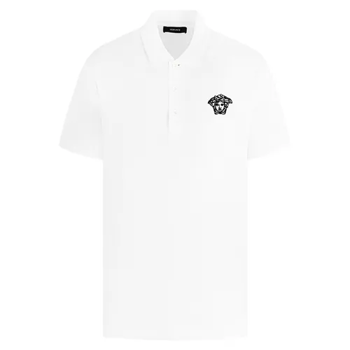 Áo Polo Versace Medusa A89507S A231377 Màu Trắng Size L