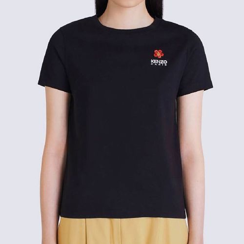 Áo Thun Kenzo Bokeh Flower Logo T-Shirt FC62TS0124SO99J Màu Đen-3