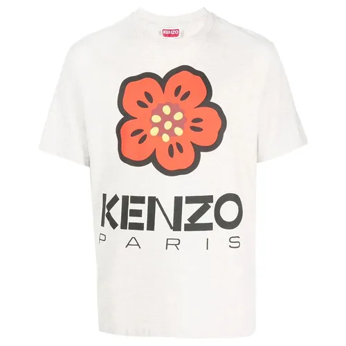 Áo Thun Kenzo T-Shirt Boke Flower FD55TS4454SO01 Màu Trắng Họa Tiết Hoa