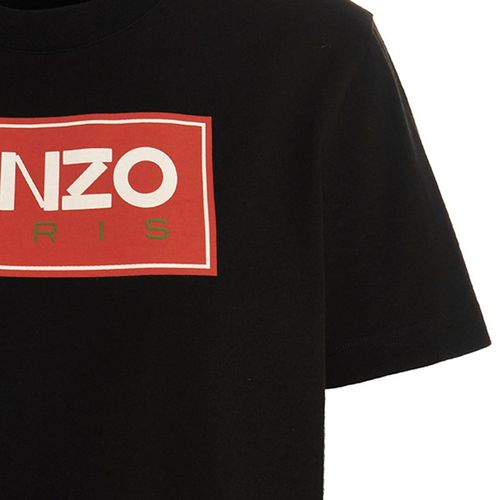 Áo Thun Kenzo T-Shirt Kenzo Paris FC62TS0104SY99A Màu Đen-2