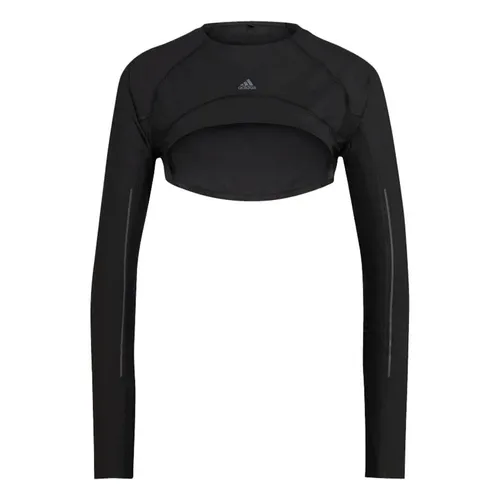 Áo Thun Tập Luyện Nữ Adidas Wtr 45S Bolero Tshirt HD3929 Màu Đen Size M