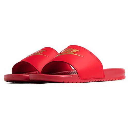 Dép Nike Benassi Red/Gold 343880-602 Size 42.5