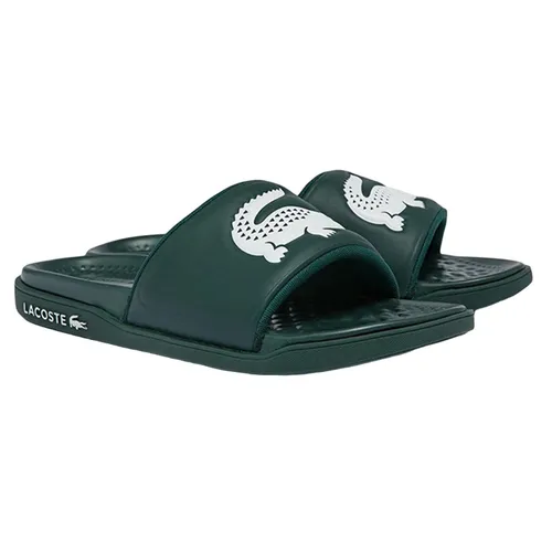 Dép Nam Lacoste Croco Dualiste 0922 Màu Xanh Đậm Size 40.5