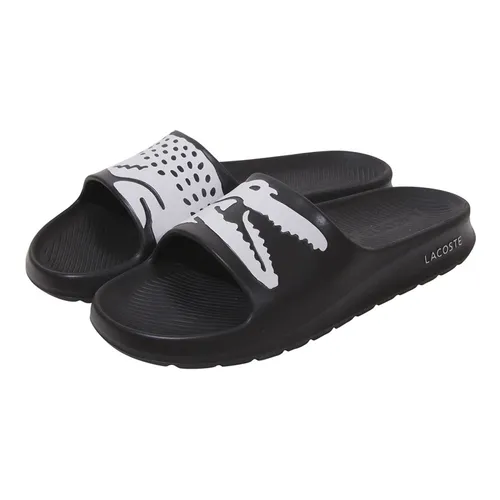 Dép Quai Ngang Lacoste Croco 2.0 Slides Black Màu Đen Size 43