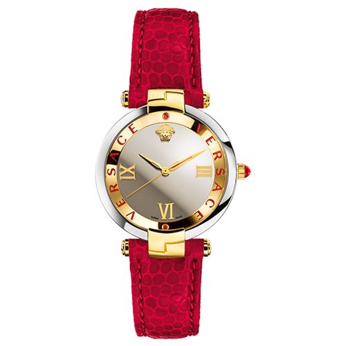 Đồng Hồ Nữ Versace VEAI00119 Revive Watch 35mm Màu Vàng Đỏ