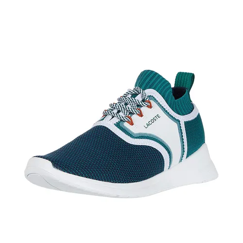 Giày Thể Thao Lacoste Men's LT Sense Textile Sneakers Màu Xanh Green Size 40