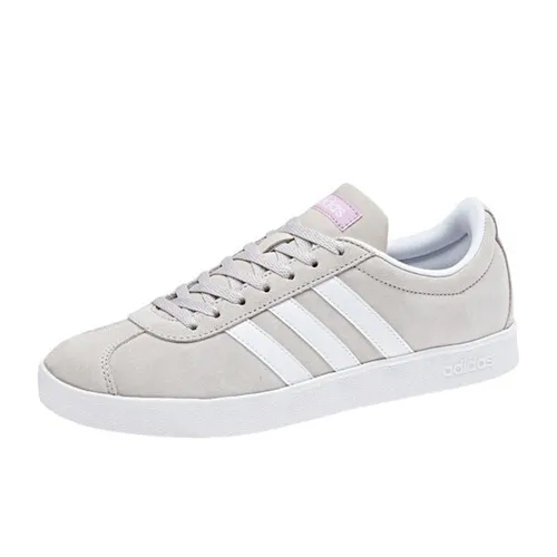 Giày Adidas Women's Essentials Vl Court 2.0 Shoes Chalk Pearl DA9888 Size 4-