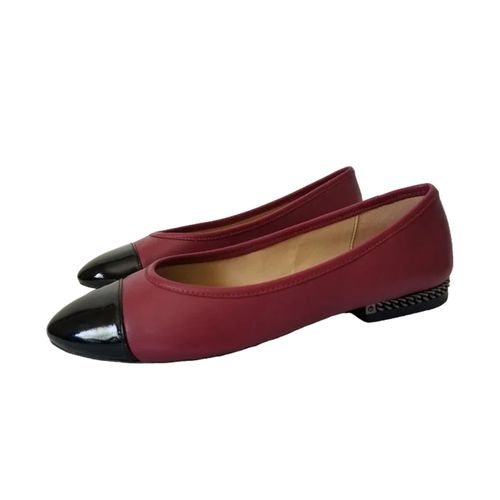 Giày Bệt Michael Kors MK Sabrina Mulberry Màu Đỏ