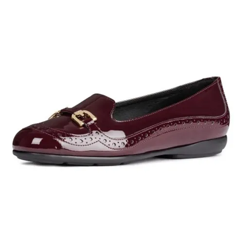 Giày Búp Bê Geox D ANNYTAH A SYNT.PAT BORDEAUX Màu Đỏ Đô Size 39