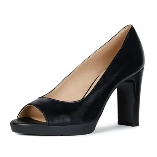 Giày Cao Gót Nữ Geox D ANNYA H.Sand D NAP.GOA.LE Màu Đen Size 35