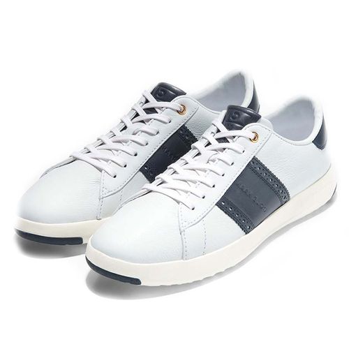 Giày Cole Haan Grandpro Tennis Sneaker Màu Trắng Xanh Navy Size 40
