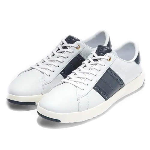 Giày Cole Haan Grandpro Tennis Sneaker Màu Trắng Xanh Navy Size 41