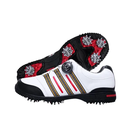Giày Golf Nam PGM Golf Classic Cleats XZ019 Màu Trắng Đen - Giày - Vua Hàng Hiệu