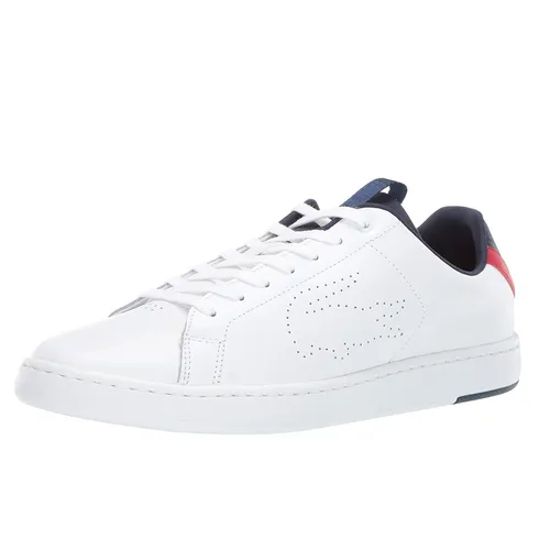 Giày Lacoste Sneakers - Giày Lacoste Carnaby Evo Light 119 Màu Trắng Xanh - Vua Hàng Hiệu