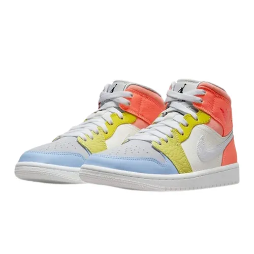 Giày Nike Air Jordan 1 Mid To My First Coach DJ6908-100 Phối Màu Size 39