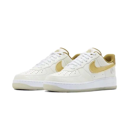Giày Nike Japan Gold & White Air Force 1'07 LV8 Worldwide Màu Trắng Size 42