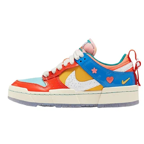 Giày Nike SB Dunk Low Disrupt Kid at Heart Orange Blue Red DJ5063-414 Phối Màu Size 38