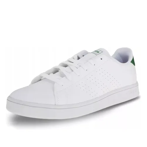 Giày Sneaker Adidas K Advantage K EF0213 Màu Trắng Gót Xanh Size 29