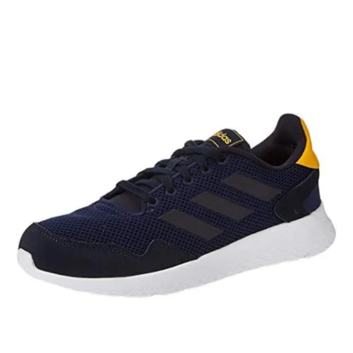 Giày Sneaker Adidas M Archivo EF0435 Màu Xanh Navy Gót Vàng Size 42 2/3