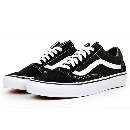 Giày Sneakers Vans Old Skool Black/White VN000D3HY28 Màu Đen Trắng Size 38.5 - Giày - Vua Hàng Hiệu