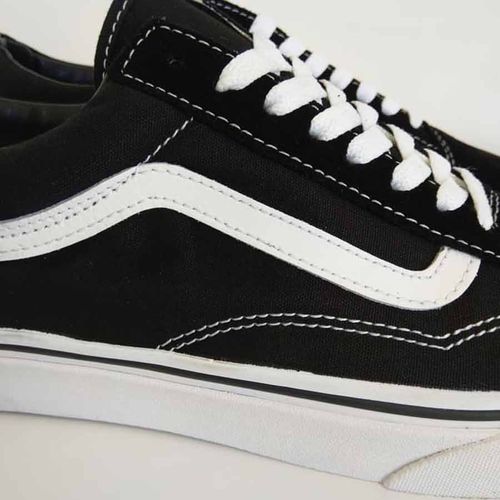 Giày Sneakers Vans Old Skool Black/White VN000D3HY28 Màu Đen Trắng Size 39-5