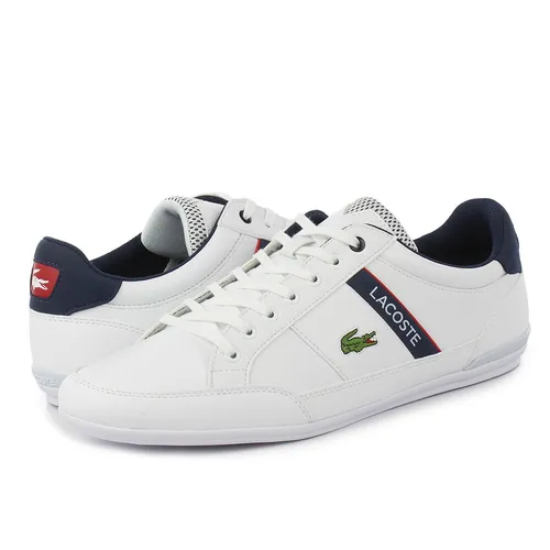Giày Thể Thao Lacoste Chaymon 0120 2 CMA Synthetic White Navy Red 7-40CMA0067407 Size 43