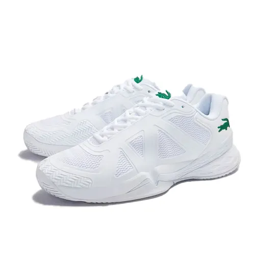 Giày Thể Thao Lacoste Men's LC Scale Textile And Synthetic Trainers Màu Trắng Size 40.5