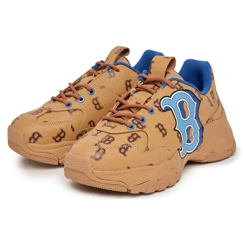 Giày Thể Thao MLB Big Ball Chunky Monotive Boston Red Sox 3ASHMNP3N-43BRN Màu Nâu Size 260